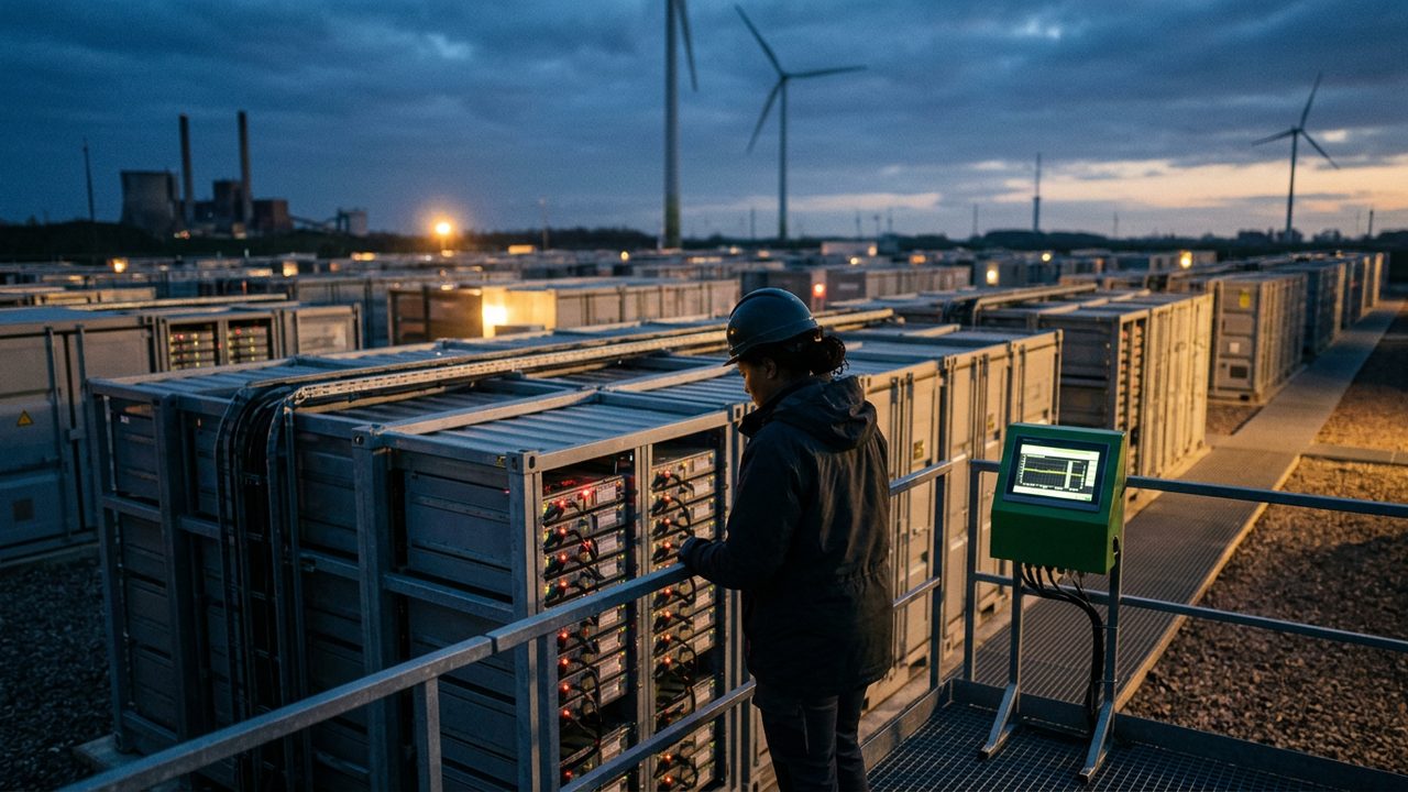 Illustrative photograph for the story: Explainer: Europe's Next Energy Problem Is Storage, Not Supply